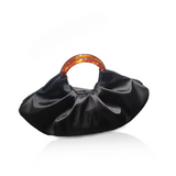 Mila Ruched Round Handle Dumpling Bags