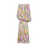 Frisa Floral Overlay Maxi Dress