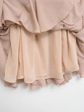 Serena Soft Ruffle Hem Chiffon Skirt