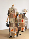 Lorna Scarf Dress & Shawl Set