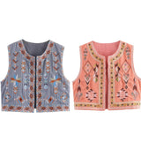 Melati Folk Embroidery Vest