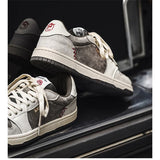 Florent Crackle Street Style Unisex Sneakers