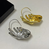 Lyke Sculptural Hand Ear Cuff