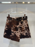 Paloma Cowhide Prints Wrap Mini Skirts