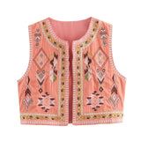 Melati Folk Embroidery Vest