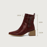 Margot Casual Ankle Chelsea Biker Boots