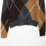 Brites Cozy Argyle Sweater