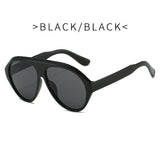 Prisca Oval Motocycle Sunglasses