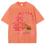 Abstract Lizard Print T-Shirts