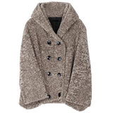 Nil Soft Curly Faux Fur Hooded Jacket