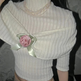 Kara Vintage Rosette Knit Top