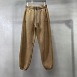 Jacyee Vintage Wash Fleece Jogger Sweatpants