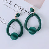 Molly Geometry Statement Drop Earrings