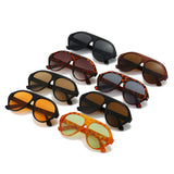 Prisca Oval Motocycle Sunglasses