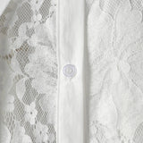 Leona Lace Patchwork Blouse Shirt