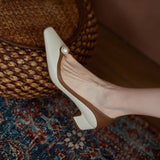 Mirah Pearl Accent Retro Pumps