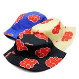 Harajuku Red Clouds Bucket Hat