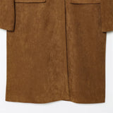 Estella Crystal-Accent Long Coat