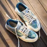 Wes Van Gogh Starry Night Unisex Sneakers