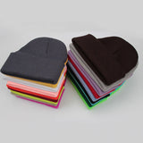 Solid Color Basic Unisex Beanies - 20 Colors