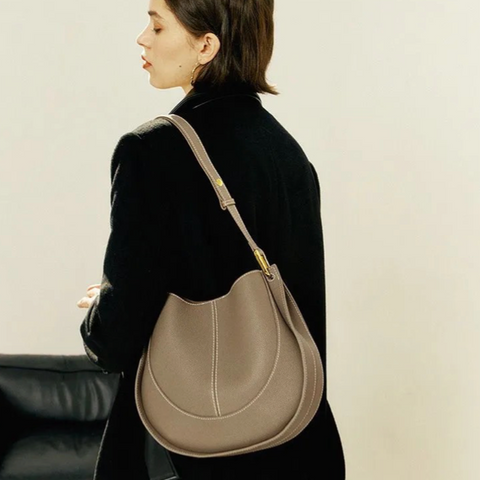 Female Hobo Handbag Large Capacity Shoulder Bags Big Stylsih Tote Bag  Ladies Soft Leather Hobos Messenger