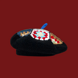 Bohemian Crochet Beret Hats