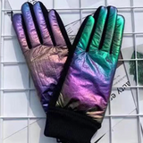 Torv Metallic Puffer Gloves