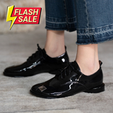 Uma Patent Leather Brogues - SIZE 39/ US 8