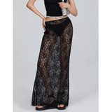 Rossa Floral Lace Maxi Skirts