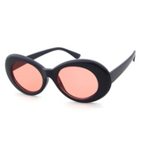 Retro Oval Acetate Sunglasses