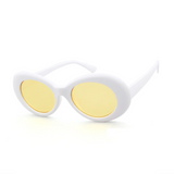 Retro Oval Acetate Sunglasses