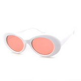 Retro Oval Acetate Sunglasses