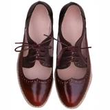 Arwen Handmade Cut Out Oxford Brogue Shoes