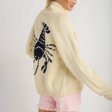 Nelly Lobster Prints Cardigan