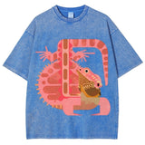 Abstract Lizard Print T-Shirts