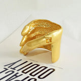 Lilithe Sculptural Hand Cuff Bracelet