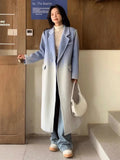 Karina Ombre Woolen Maxi Coat