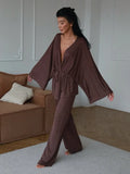 Madalena Gauze Lounge Pajama Set