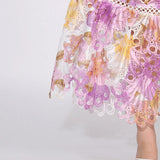 Sabrina Ruffle Sleeve Floral Dress