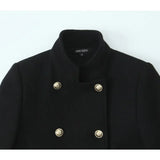 Zenith Military Double Breasted Woolen Peacoat