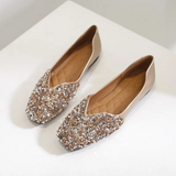 Genie Mermaid Sequin Slip-On Flats