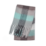 Lilith Plaid Cashmere Wool Scarves