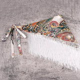 Mariposa Long Tassel Waist Scarf Belt