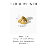 Gold Irregular Wrap Open Ring