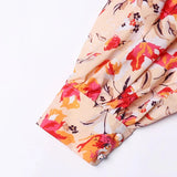 Nina Spring Floral Mini Flare Dress