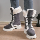 Jordie Fur Lined Combat Boots