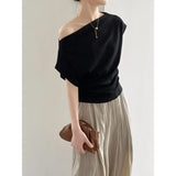 Maxim Off the Shoulder Boat Neck Top