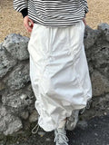 Milla Nylon Drawstring Cargo Skirt