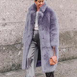 Rubina Fluffy Faux Fur Coat