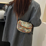 Clara Vintage Tapestry Upper Mini Crossbody Bag